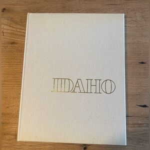 Coffetable Book‎ of ‘IDAHO' Hardcover Preloved